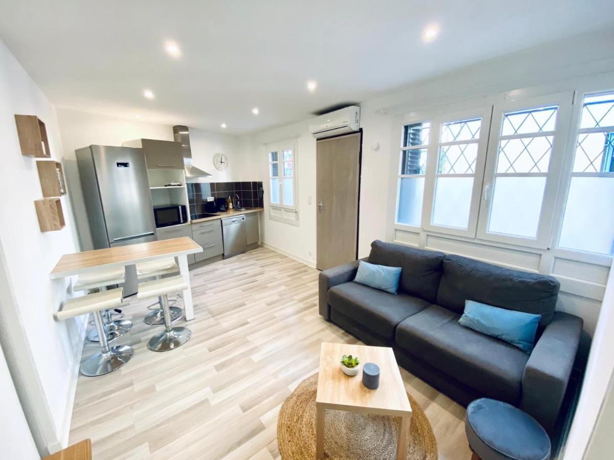 Апартаменты Cauvi - Antibes Centre, Wifi, Climatisation, 4 Personnes Экстерьер фото